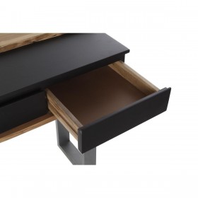 Ingresso DKD Home Decor 115 x 40 x 80 cm Nero Legno Marrone Grigio scuro Legno di mango