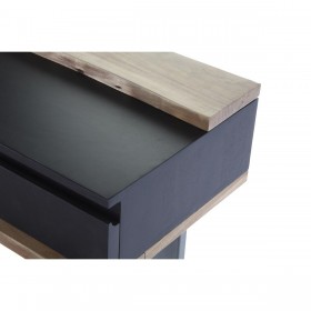 Ingresso DKD Home Decor 115 x 40 x 80 cm Nero Legno Marrone Grigio scuro Legno di mango