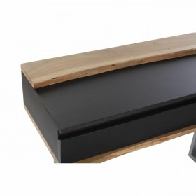 Ingresso DKD Home Decor 115 x 40 x 80 cm Nero Legno Marrone Grigio scuro Legno di mango