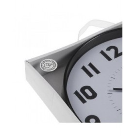 Orologio da Parete Versa Bianco Plastica 4 x 30 x 30 cm