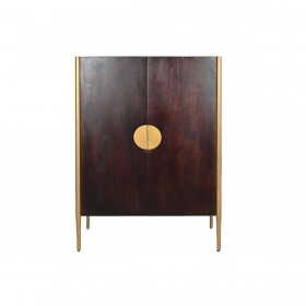Credenza DKD Home Decor Legno Metallo Nero 80 x 40 x 120 cm
