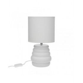 Lampada da tavolo Versa Bianco Ceramica 40 W 17 x 32,2 cm