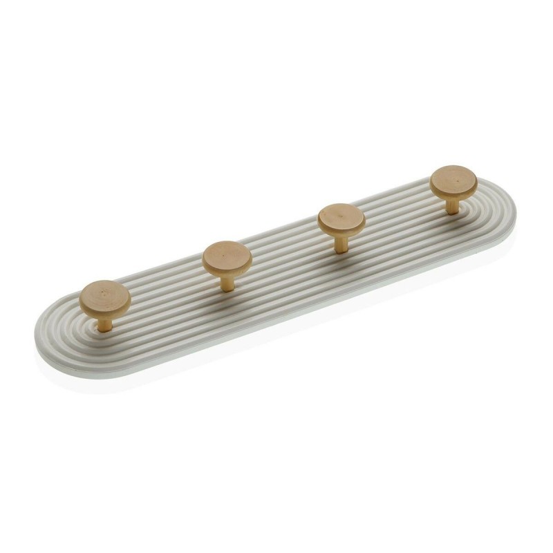 Appendiabiti da parete Versa Legno MDF Vintage 56,5 x 5 x 13,7 cm