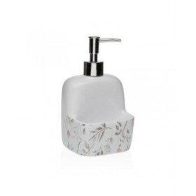 Dispenser di Sapone Versa Caprice Ceramica 9,4 x 17,8 x 10,5 cm