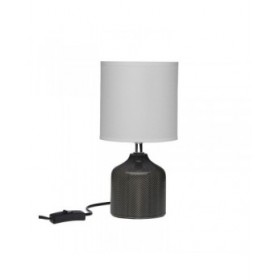 Lampada da tavolo Versa Miracle Grigio Ceramica 14 x 28 x 10 cm