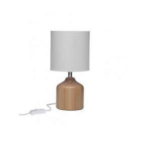 Lampada da tavolo Versa Miracle Beige Ceramica 14 x 28 x 10 cm