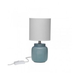 Lampada da tavolo Versa Vesta Azzurro Ceramica 13 x 26 x 10 cm