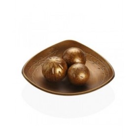 Centrotavola Versa Dorato 31,5 x 9 x 31,5 cm