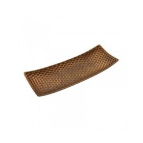 Centrotavola Versa Dorato 13 x 3 x 34 cm