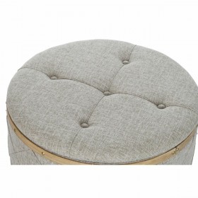 Cassapanca DKD Home Decor Beige Legno Metallo 30 x 40 cm 80 x 80 x 43 cm