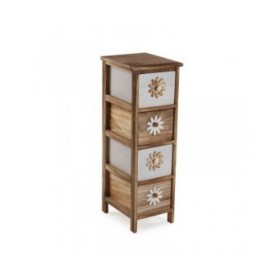 Cassettiera Versa Verdor Legno 32 x 81 x 26 cm