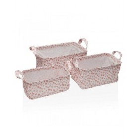 Set di Cestini Versa Amore 28 x 18 x 14 cm