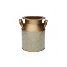 Vaso Versa Serpentine Metallo Minimalista 16 x 20 x 20 cm