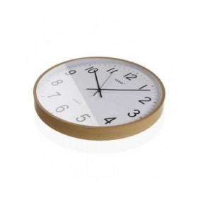 Orologio da Parete Versa Plastica Quarzo Legno MDF 5,2 x 50 x 50 cm