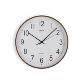 Orologio da Parete Versa Plastica Quarzo Legno MDF 5,5 x 40 x 40 cm