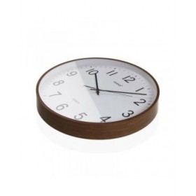 Orologio da Parete Versa Plastica Quarzo Legno MDF 5,5 x 40 x 40 cm
