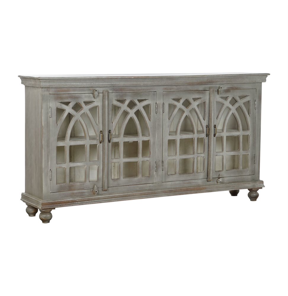 Credenza DKD Home Decor   Legno Bianco 126 x 41 x 82 cm