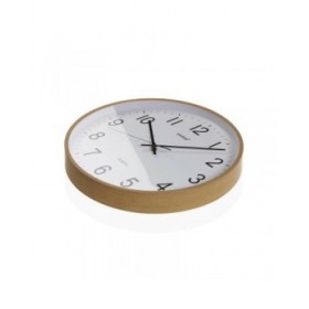 Orologio da Parete Versa Plastica Quarzo Legno MDF 5 x 35 x 35 cm