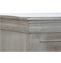 Stand Espositore DKD Home Decor Legno Cristallo Abete 90 x 37 x 196 cm