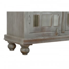Stand Espositore DKD Home Decor Legno Cristallo Abete 90 x 37 x 196 cm