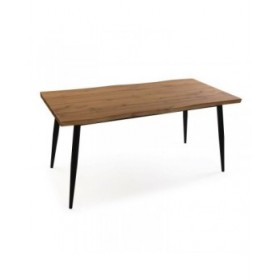 Tavolino da Caffè Versa Malika PVC Metallo Legno MDF 80 x 75 x 160 cm