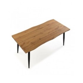 Tavolino da Caffè Versa Malika PVC Metallo Legno MDF 80 x 75 x 160 cm
