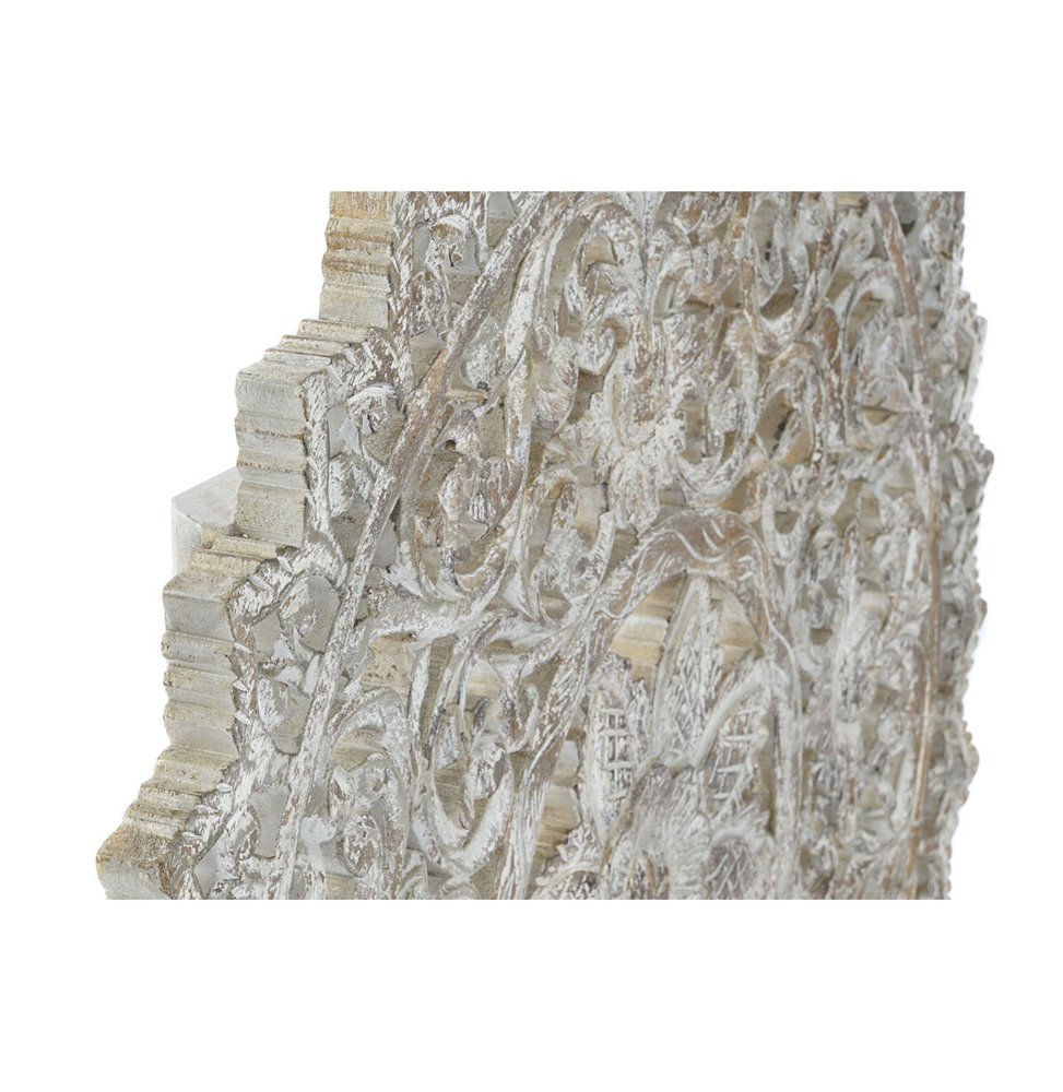 Tavolo da Pranzo DKD Home Decor Cristallo Grigio Trasparente Legno MDF (160 x 90 x 75 cm)