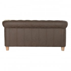 Divano DKD Home Decor 151 x 82 x 70 cm Naturale Legno Marrone Vintage