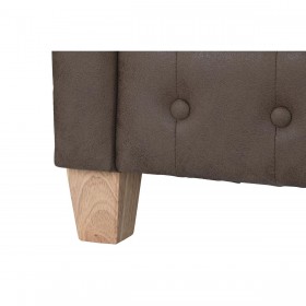 Divano DKD Home Decor 151 x 82 x 70 cm Naturale Legno Marrone Vintage