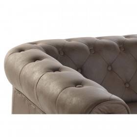 Divano DKD Home Decor 151 x 82 x 70 cm Naturale Legno Marrone Vintage