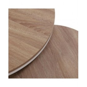 Set di 2 tavoli Versa Aurea Bianco 48 x 48 x 42 cm 80 x 80 x 48 cm