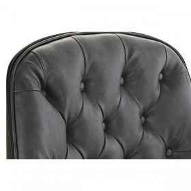 Poltrona DKD Home Decor Nero Grigio scuro Metallo 69 x 76 x 85 cm