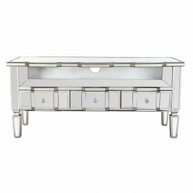 Mobile TV DKD Home Decor Argentato 112 x 45 x 50 cm