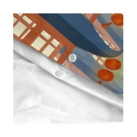 Set di copripiumino HappyFriday Mr Fox The warrior Multicolore Culla Neonato 2 Pezzi