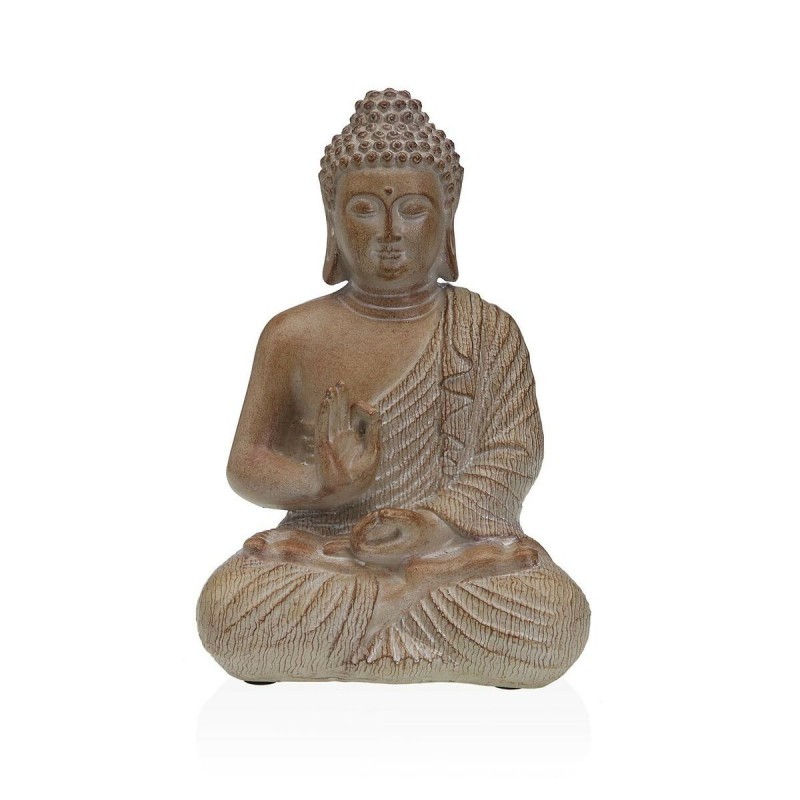 Statua Decorativa Versa Resina Buddha 9 x 17 x 11,8 cm