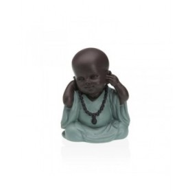 Statua Decorativa Versa Resina Buddha 6,5 x 10 x 8,5 cm