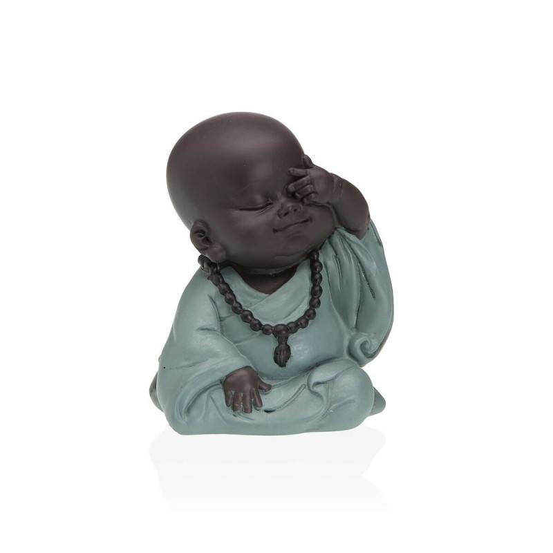 Statua Decorativa Versa Resina Buddha 7 x 9,5 x 8 cm