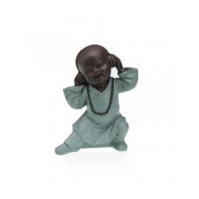 Statua Decorativa Versa Resina Buddha 6 x 12 x 10,5 cm