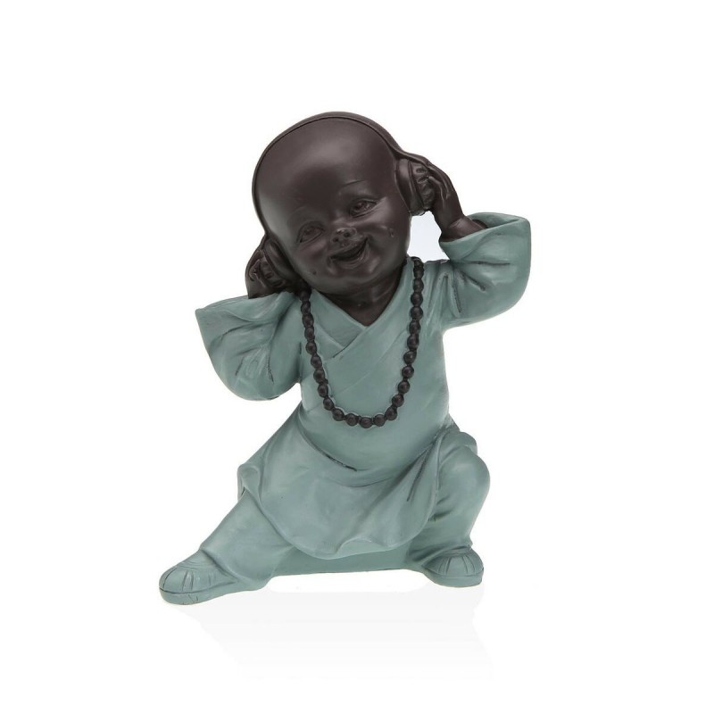 Statua Decorativa Versa Resina Buddha 6 x 12 x 10,5 cm