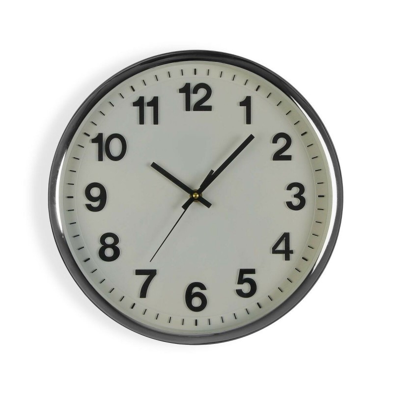 Orologio da Parete Versa Bianco Plastica 4,8 x 32 x 32 cm