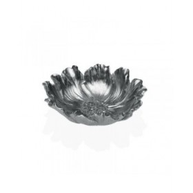 Centrotavola Versa Argentato Fiore 17 x 5,2 x 17,5 cm
