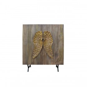 Credenza DKD Home Decor Dorato Marrone Legno di mango (100 x 45 x 120 cm)