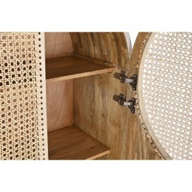 Credenza DKD Home Decor 80 x 45 x 140 cm Naturale Bianco Legno di mango