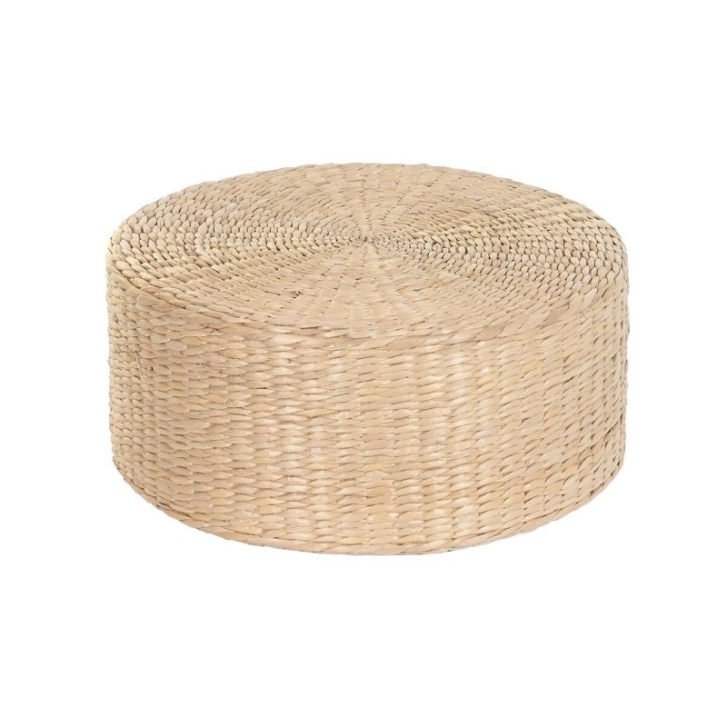 Poggiapiedi DKD Home Decor Naturale 44 x 44 x 19 cm 44 x 44 x 20 cm (2 Unità)