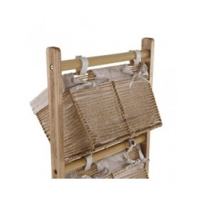 Scaffale da Bagno Versa Zenit Marrone 35 x 102 x 35 cm