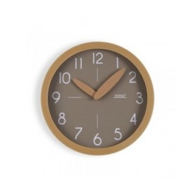 Orologio da Parete Versa Grigio Plastica Minimalista 4,1 x 30 x 30 cm