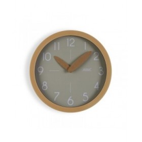 Orologio da Parete Versa Grigio Plastica Minimalista 4,1 x 30 x 30 cm