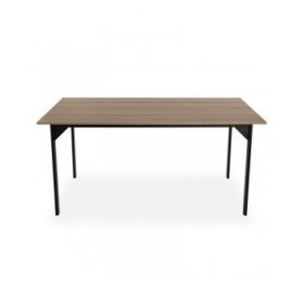 Tavolo da Pranzo Versa Collins Metallo Melammina Legno MDF 75 x 80 x 164,5 cm