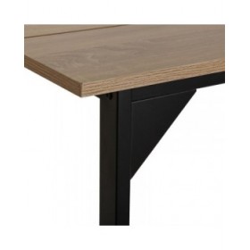 Tavolo da Pranzo Versa Collins Metallo Melammina Legno MDF 75 x 80 x 164,5 cm