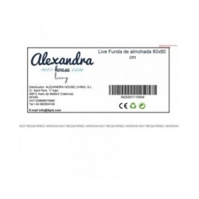 Federa HappyFriday Blanc Live Multicolore 80 x 80 cm